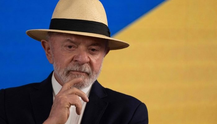 O presidente Luiz Inácio Lula da Silva durante agenda — Foto: Pablo Porciúncula/AFP