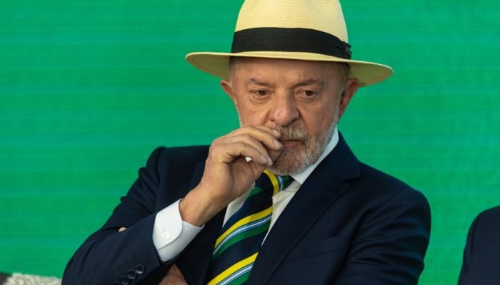 O presidente Lula em evento no Palácio do Planalto — Foto: Brenno Carvalho/Agência O Globo