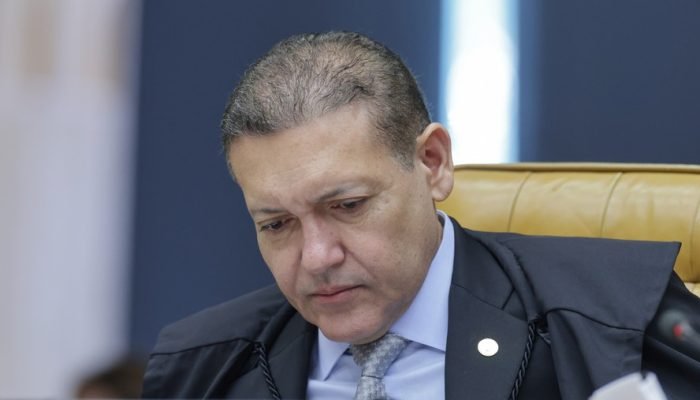 O ministro do STF Kassio Nunes Marques durante sessão plenária em junho de 2026 — Foto: Rosin...