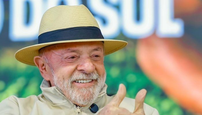 Presidente Luiz Inácio Lula da Silva durante cerimônia de anúncios da Reforma Agrária para o ...