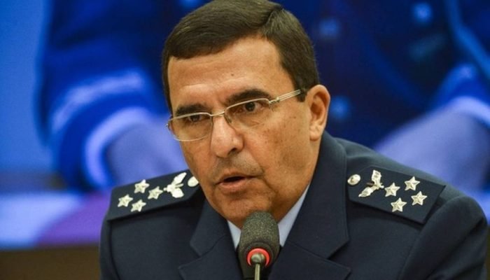 O brigadeiro Carlos Almeida Baptista Jr., comandante da Aeronáutica — Foto: Foto: Marcelo Cama...