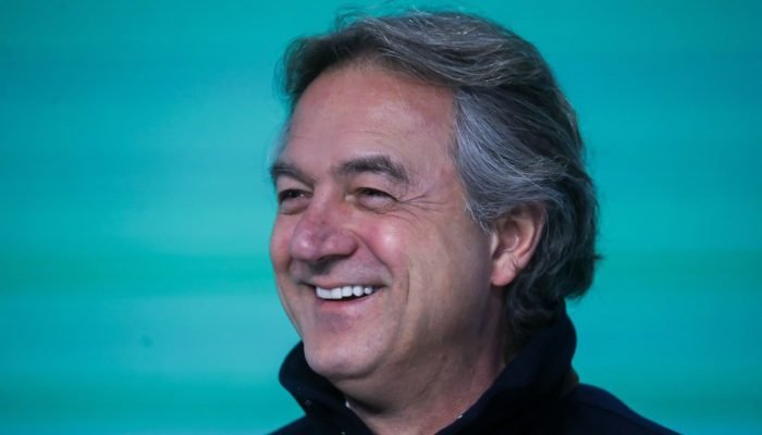 O empresário Joesley Batista em Nova York, EUA, em janeiro de 2026 — Foto: Bloomberg