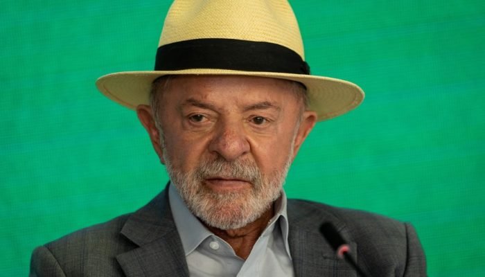 O presidente Lula no Palácio do Planalto — Foto: Brenno Carvalho/Agência O Globo