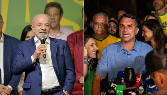 Lula e Flávio Bolsobaro se enfrentaram no dia 25 deste mês durante o segundo turno das eleiçõ...